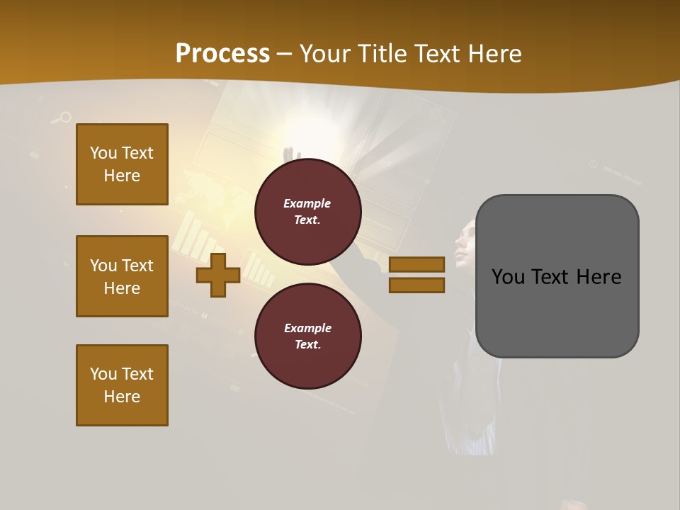 Control Communication Modern PowerPoint Template