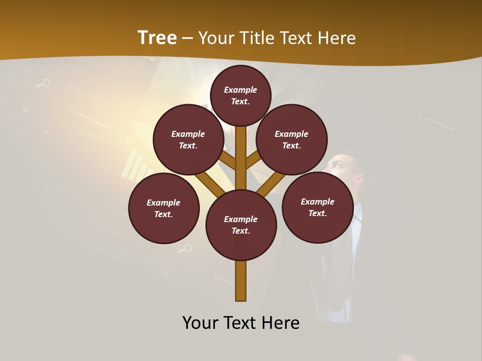 Control Communication Modern PowerPoint Template