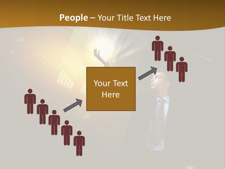 Control Communication Modern PowerPoint Template