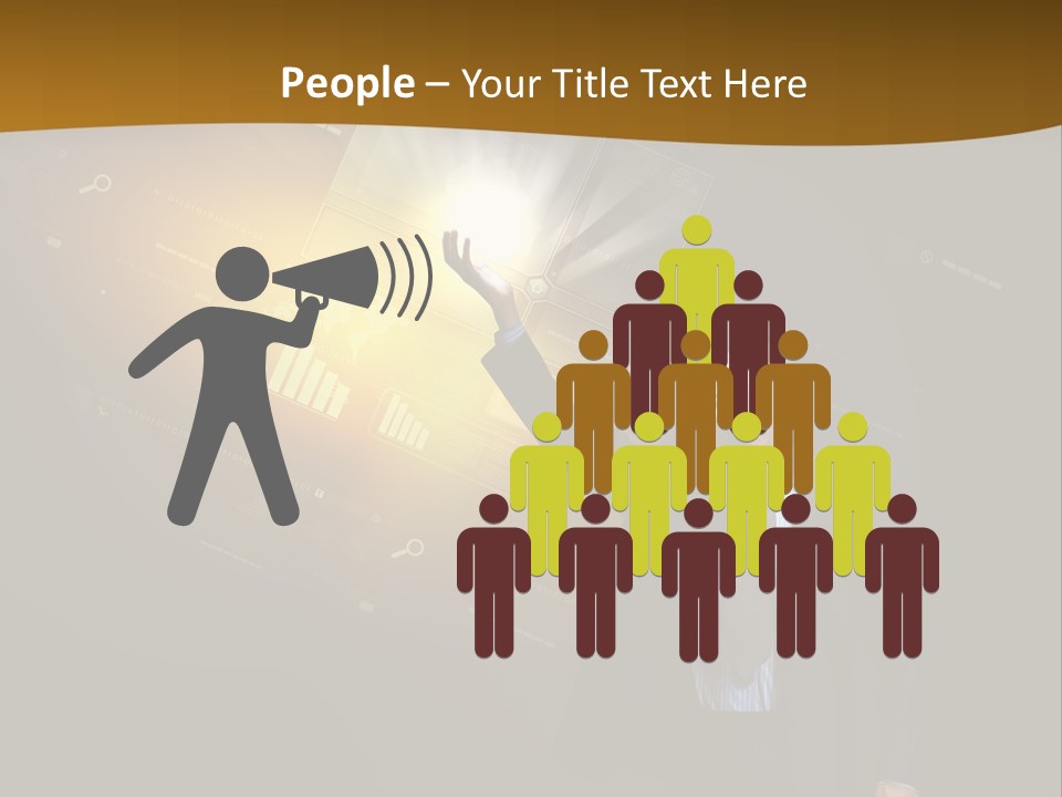 Control Communication Modern PowerPoint Template