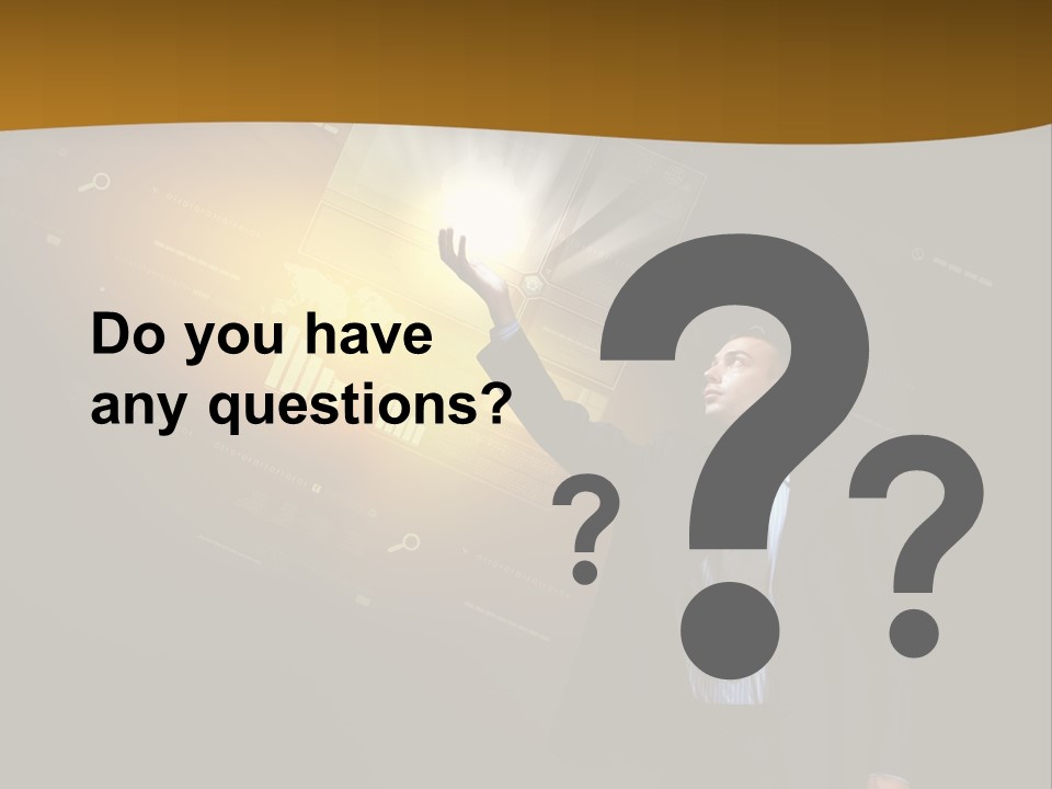 Control Communication Modern PowerPoint Template