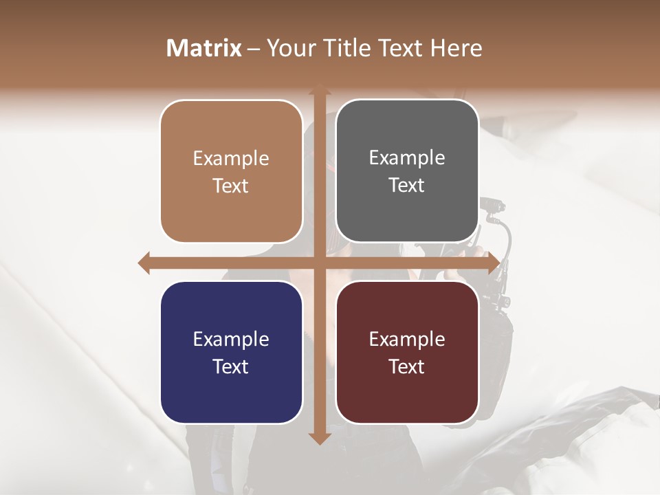 Paintball Fondblanc Masque PowerPoint Template