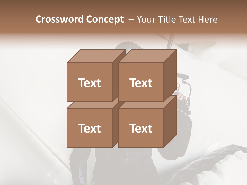 Paintball Fondblanc Masque PowerPoint Template