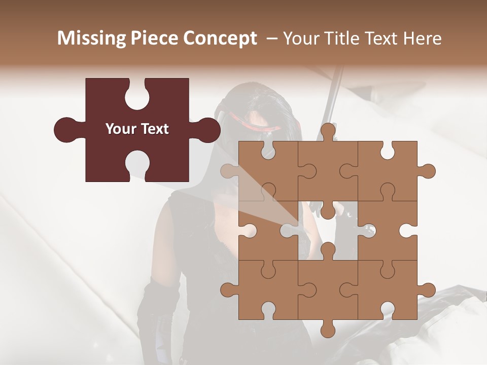 Paintball Fondblanc Masque PowerPoint Template