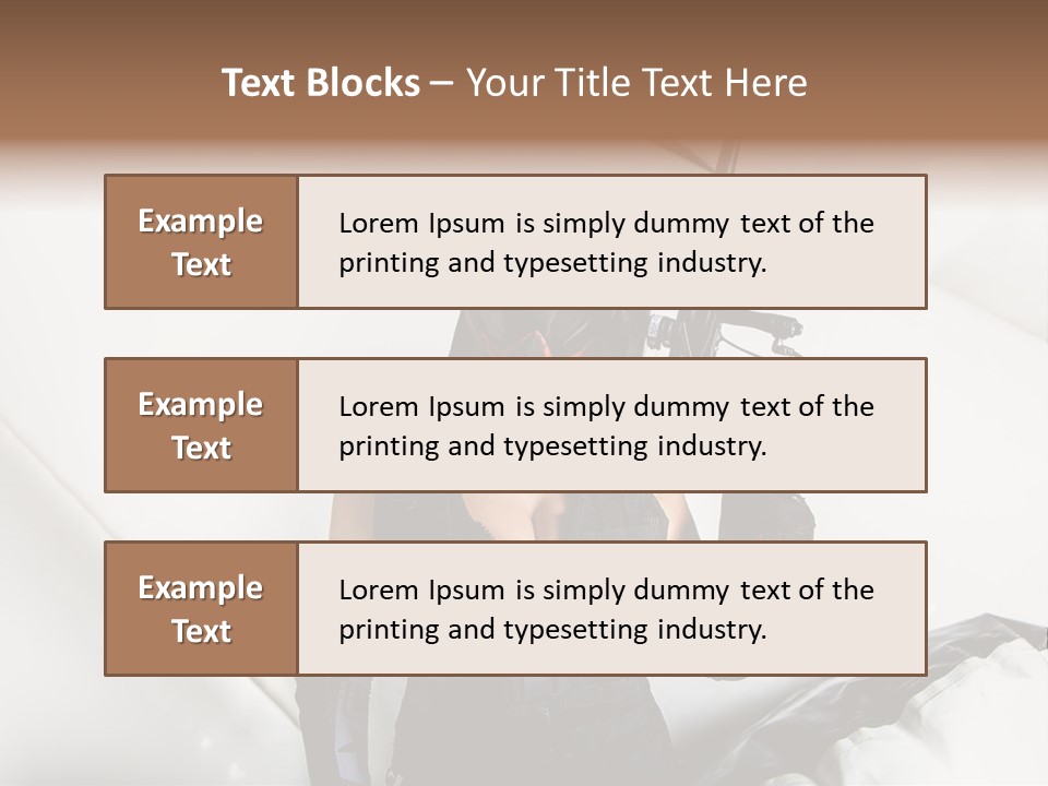 Paintball Fondblanc Masque PowerPoint Template