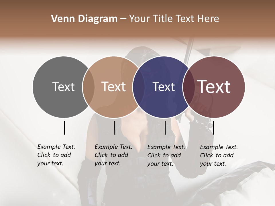 Paintball Fondblanc Masque PowerPoint Template