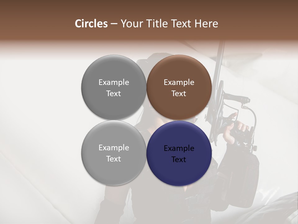 Rouge Joueuse Sexy PowerPoint Template