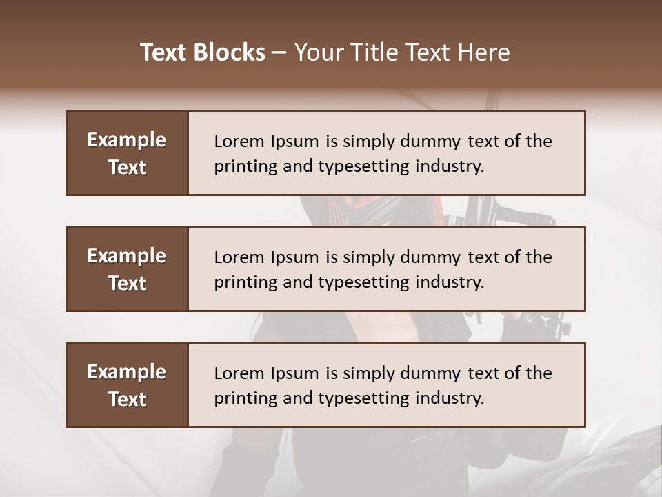 Rouge Joueuse Sexy PowerPoint Template