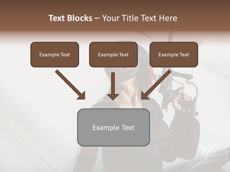 Rouge Joueuse Sexy PowerPoint Template