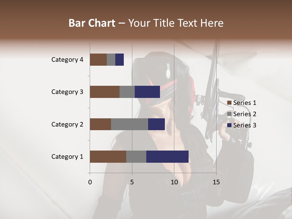 Rouge Joueuse Sexy PowerPoint Template