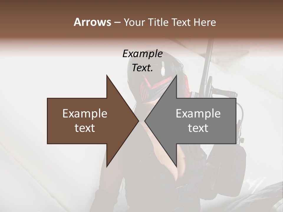 Rouge Joueuse Sexy PowerPoint Template