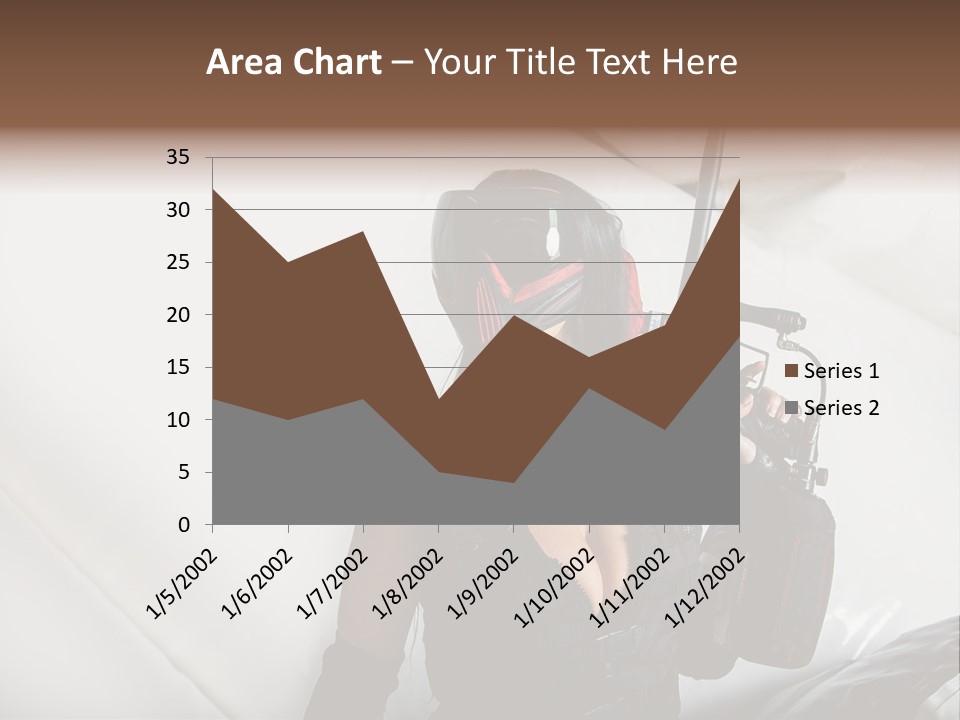 Rouge Joueuse Sexy PowerPoint Template