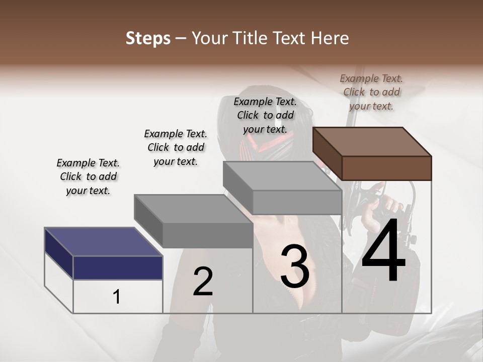 Rouge Joueuse Sexy PowerPoint Template