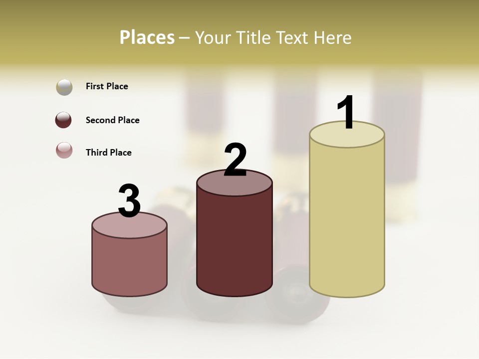 White Plastic Military PowerPoint Template