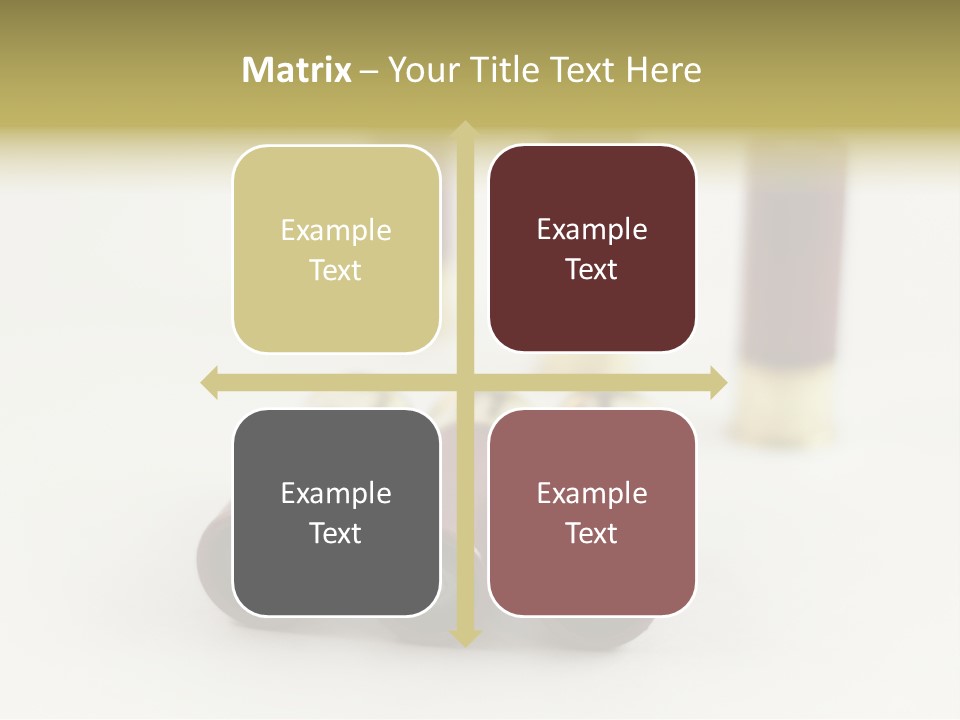 White Plastic Military PowerPoint Template