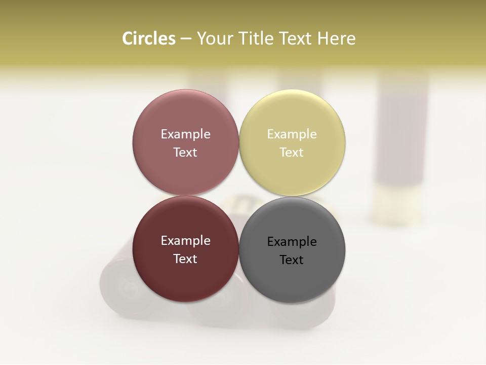 White Plastic Military PowerPoint Template