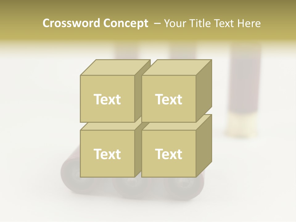 White Plastic Military PowerPoint Template
