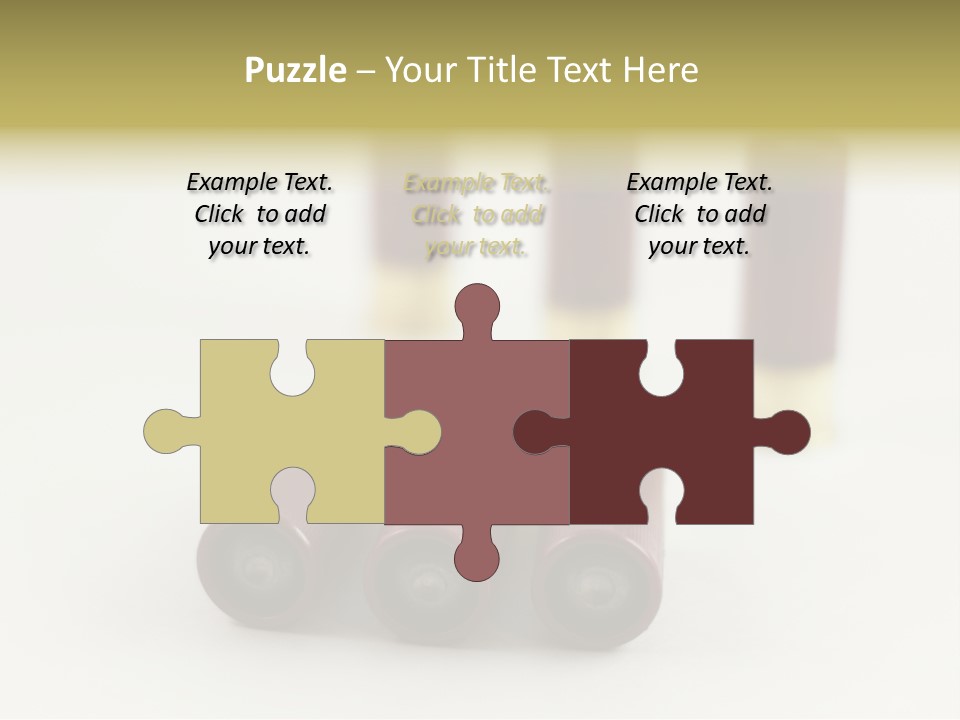 White Plastic Military PowerPoint Template