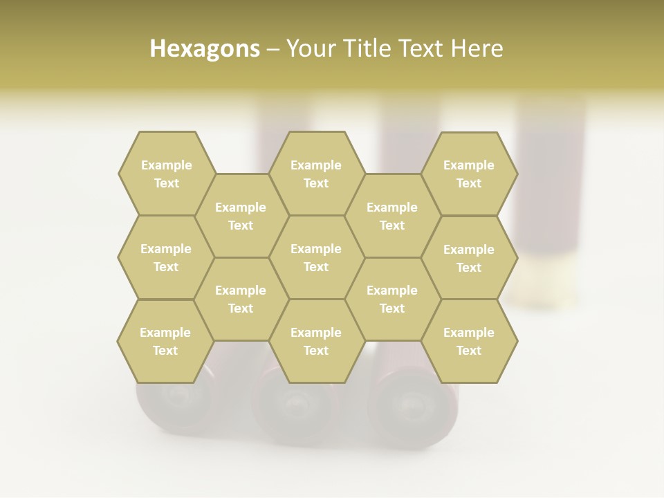 White Plastic Military PowerPoint Template