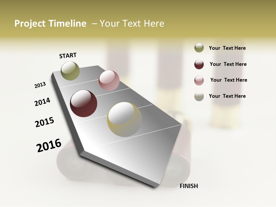 White Plastic Military PowerPoint Template