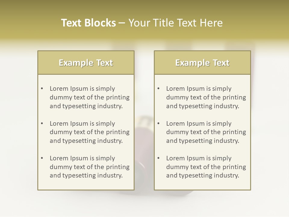 White Plastic Military PowerPoint Template