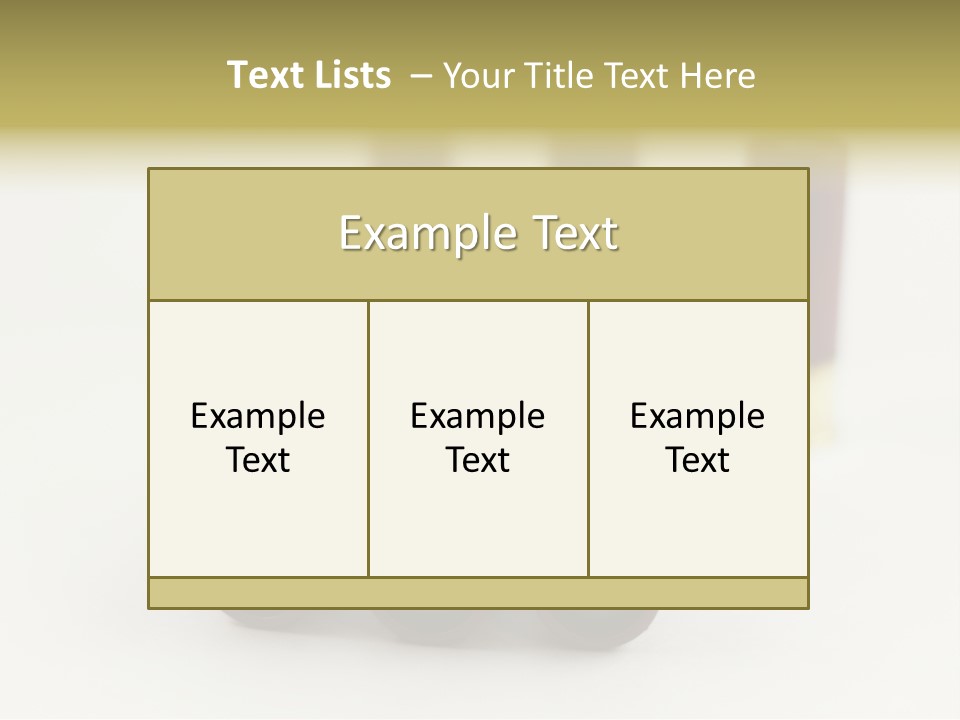 White Plastic Military PowerPoint Template