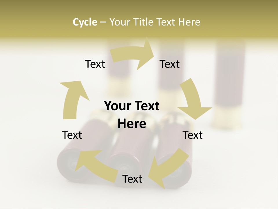 White Plastic Military PowerPoint Template
