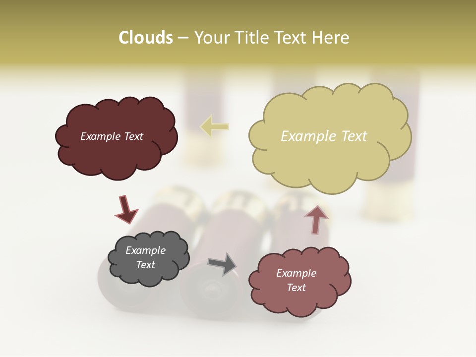 White Plastic Military PowerPoint Template