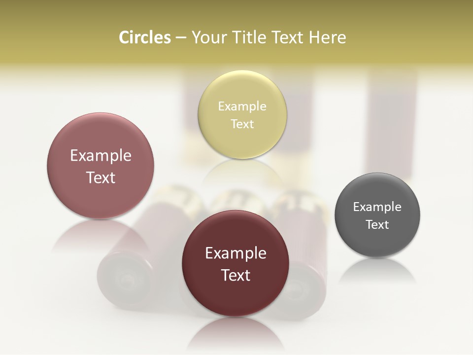 White Plastic Military PowerPoint Template