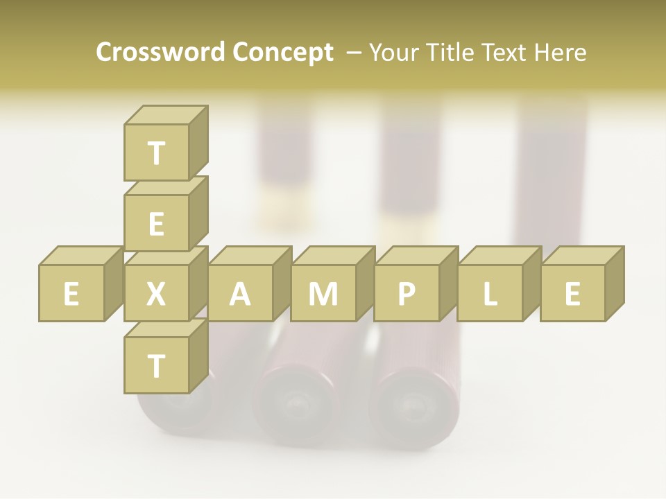 White Plastic Military PowerPoint Template