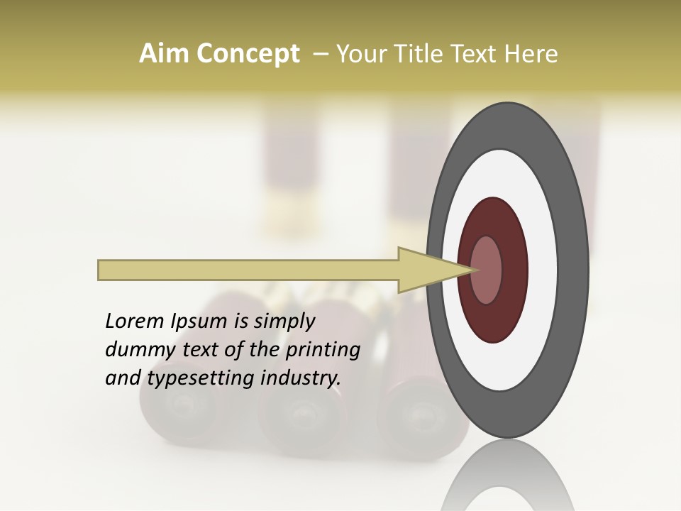 White Plastic Military PowerPoint Template