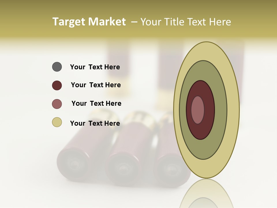 White Plastic Military PowerPoint Template