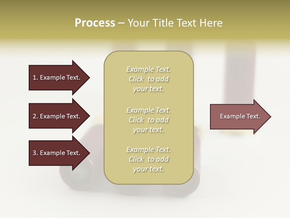 White Plastic Military PowerPoint Template