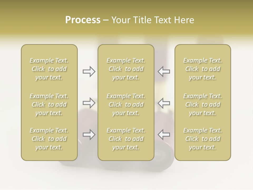 White Plastic Military PowerPoint Template