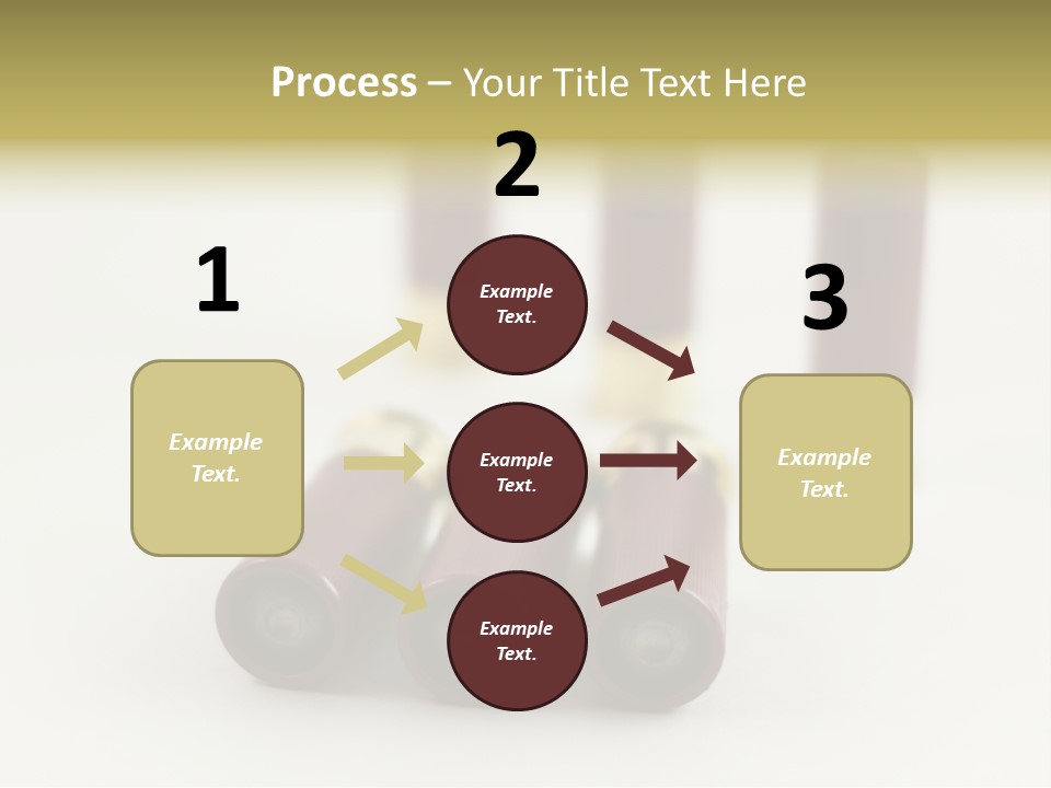 White Plastic Military PowerPoint Template