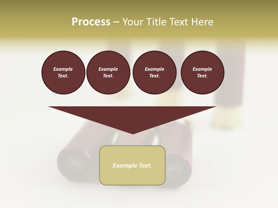 White Plastic Military PowerPoint Template