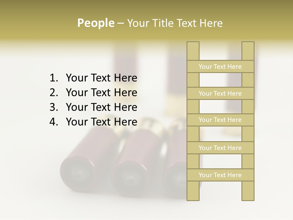 White Plastic Military PowerPoint Template