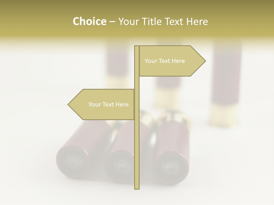 White Plastic Military PowerPoint Template