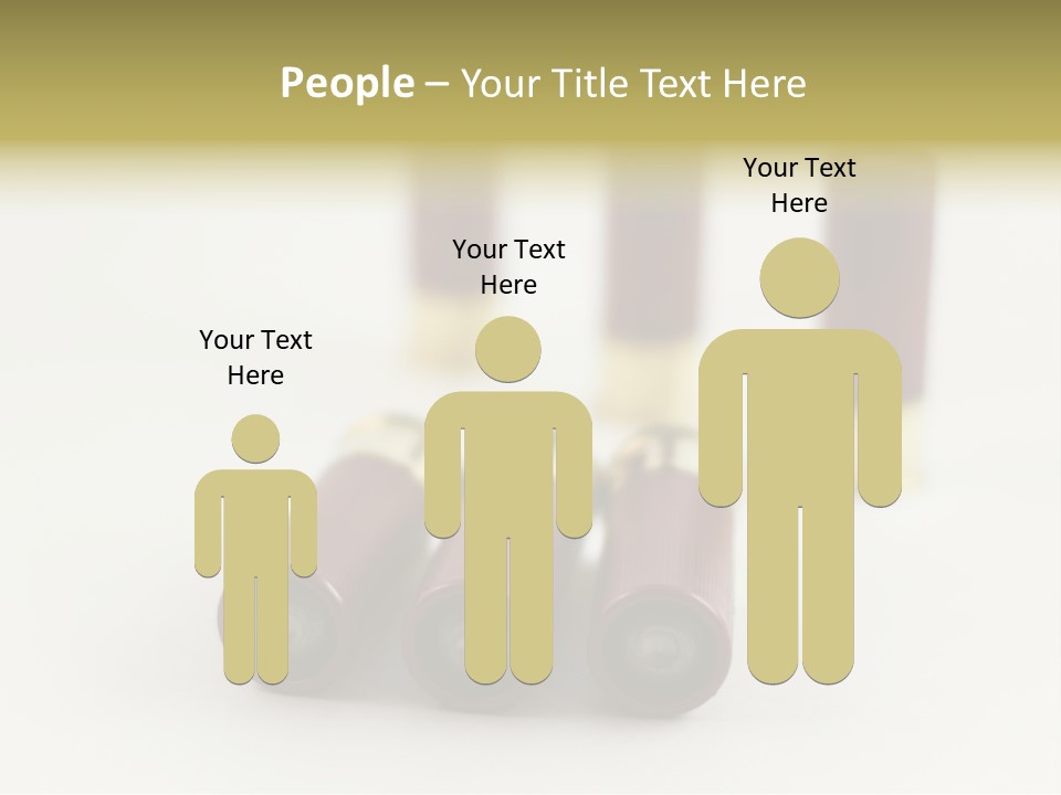 White Plastic Military PowerPoint Template