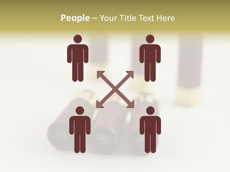 White Plastic Military PowerPoint Template