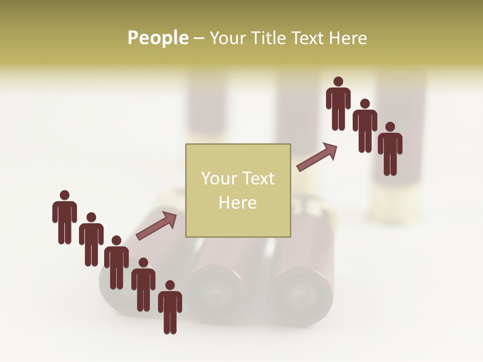 White Plastic Military PowerPoint Template