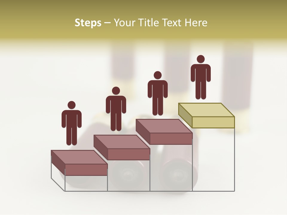 White Plastic Military PowerPoint Template