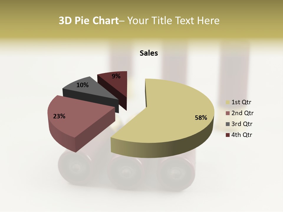 White Plastic Military PowerPoint Template
