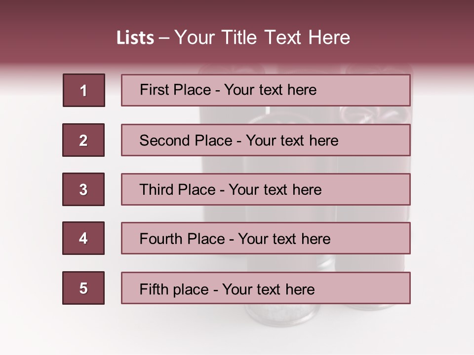 Horizontal Load Danger PowerPoint Template