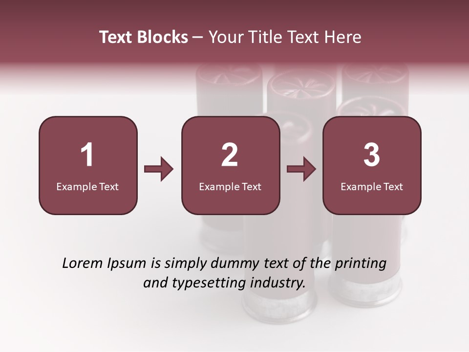 Horizontal Load Danger PowerPoint Template