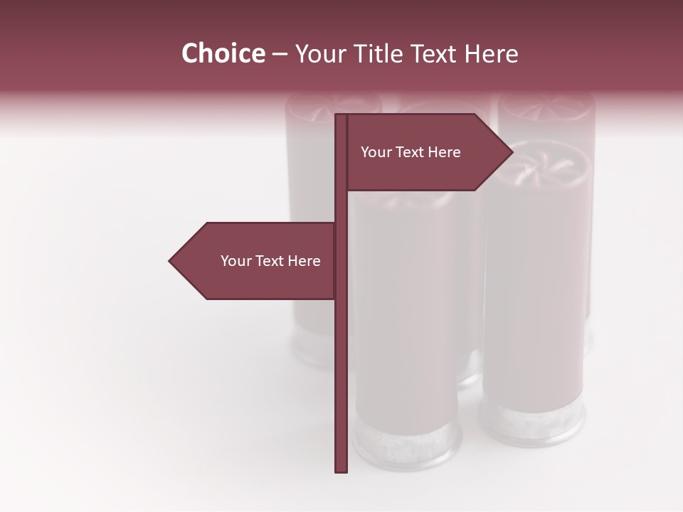 Horizontal Load Danger PowerPoint Template