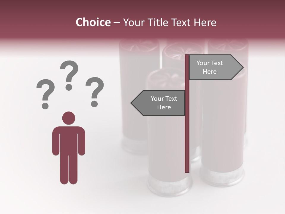 Horizontal Load Danger PowerPoint Template