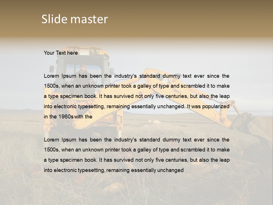 Storm Bucket Site PowerPoint Template