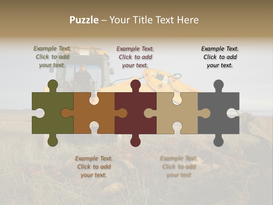 Storm Bucket Site PowerPoint Template