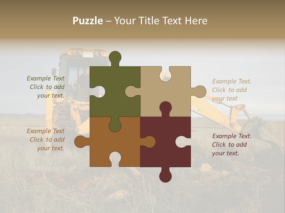 Storm Bucket Site PowerPoint Template